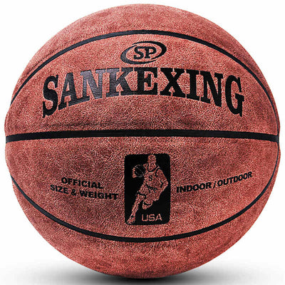 Leather Basketball Ball