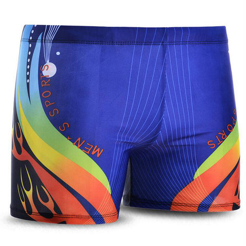 Flame Print Swimming Suit