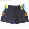 Flame Print Swimming Suit
