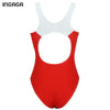 Professional Swimming Backless Suit