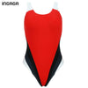Professional Swimming Backless Suit