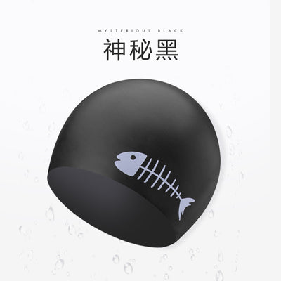 Elastic Silicone Swimming Cap